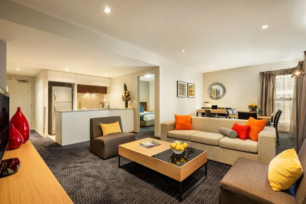 Quest Docklands Aparthotel Melbourne Rom bilde