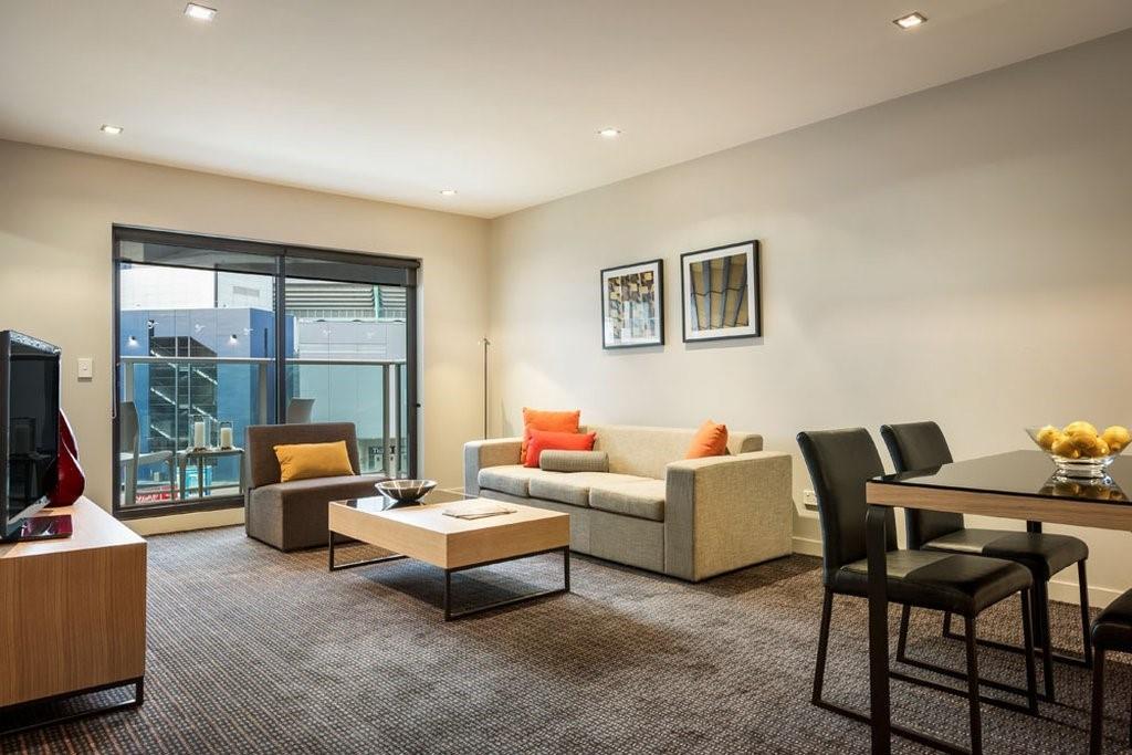 Quest Docklands Aparthotel Melbourne Rom bilde