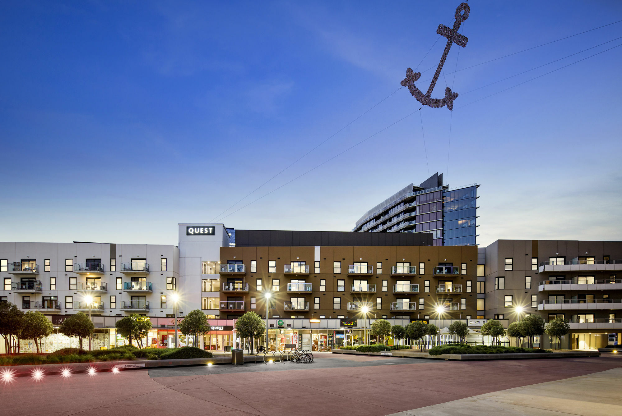 Quest Docklands Aparthotel Melbourne Eksteriør bilde